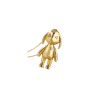 Pendente Gianni Carità Donna Goldies in Oro giallo Diamante Brown 0.02 Ct 18KT/P3/OG/P - 18KT/P3/OG/P